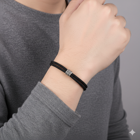 Bracelet Viking Homme – Cordon Nylon Ajustable 4mm