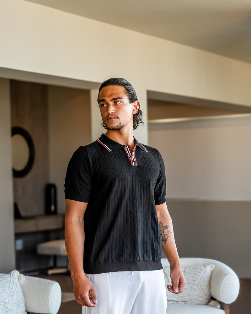 Polo en tricot Ashton